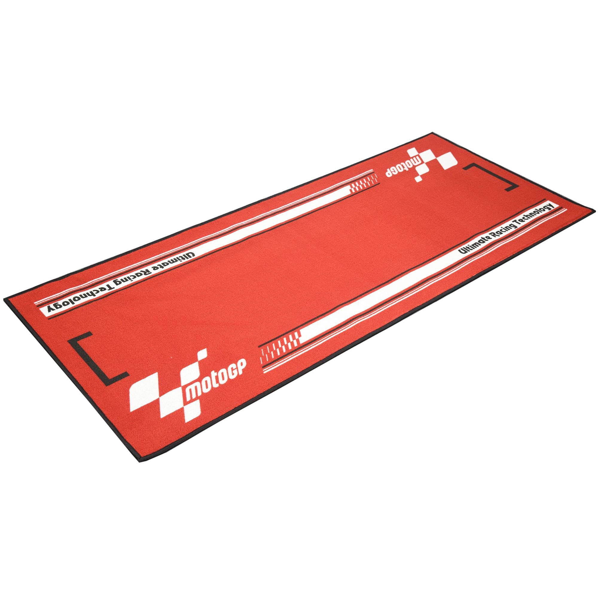 BIKETEK Tapis environnemental Garage Mat motoGP Rouge Blanc Noir pour Moto Neuf