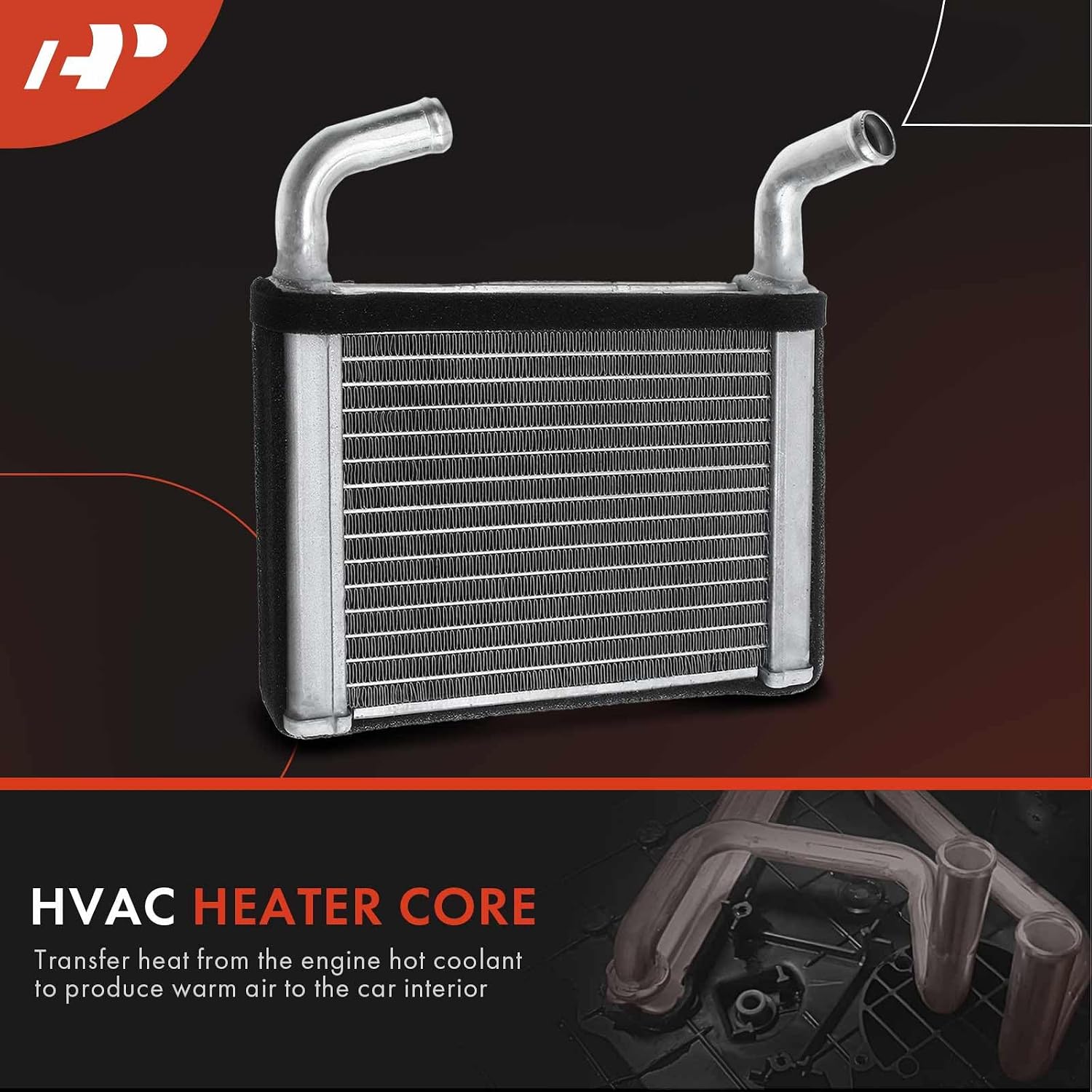A-Premium HVAC Heater Core Compatible with Hyundai | for Hyundai Santa Fe/Santa Fe XL 2013-2019, Santa Fe Sport 2013-2018, Replace OE# 97926-B8000, 97926B8000