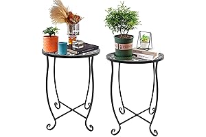Small Tables for Outside - Outdoor & Indoor End Table Set