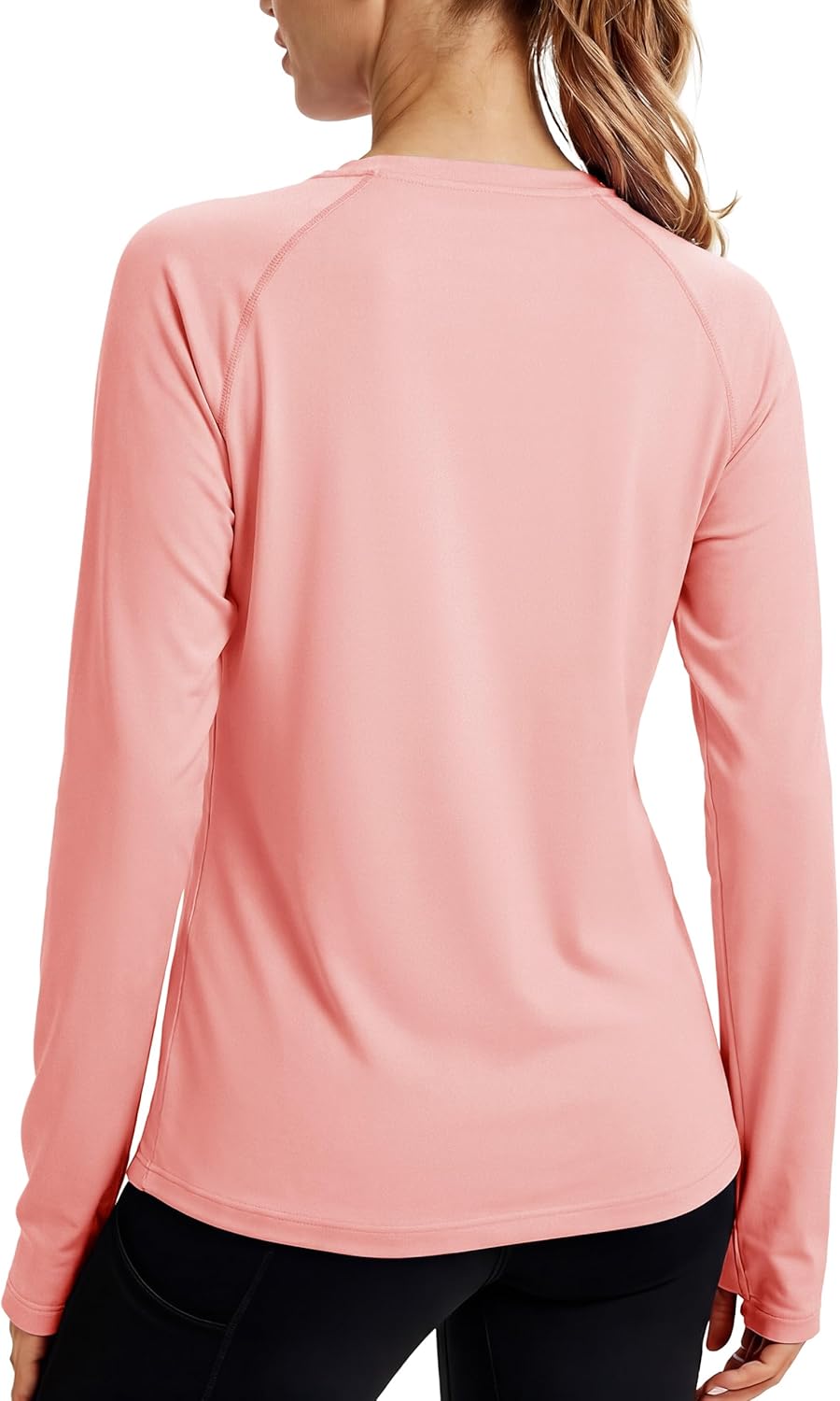 TACVASEN Women's Thermal Long Sleeve Shirts Fleece Lined Underwear Moisture Wicking Athletic Base Layer for Cold Weather