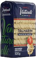 Massa Tipo Caseira Talharim Famiglia Venturelli 500g - Feita sem processo de fritura