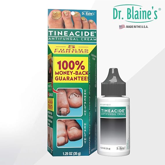 Dr. Blaine's Tineacide Antifungal Cream 1.25 oz. (Quantity of 3)