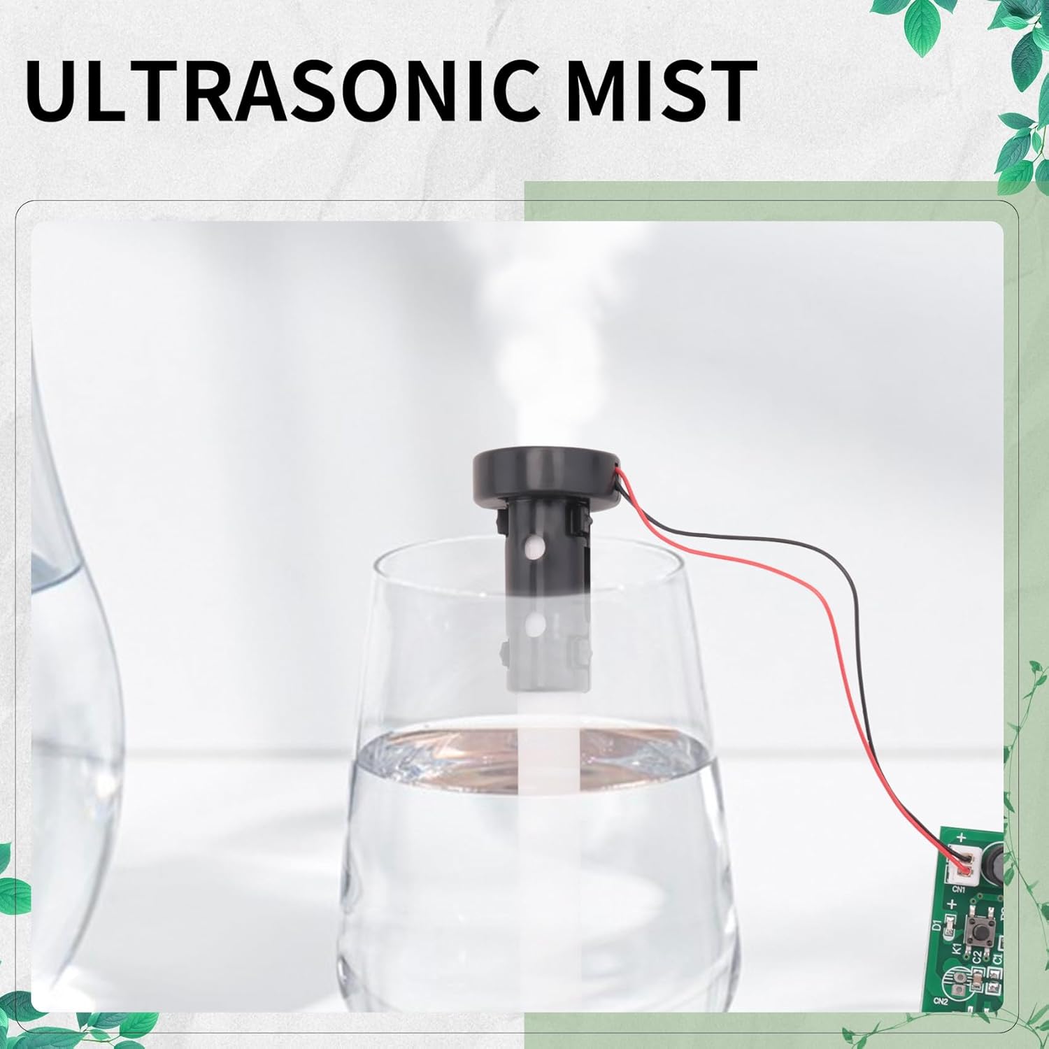 4Pcs 20MM Ultrasonic Mist Maker Fogger Atomizer Atomizer Film Plate Accessories Humidifier Rubber Gasket
