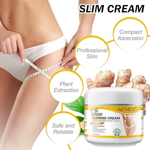 Miniatura 2 de Ginger Hot Sweat Enhancer - Loción corporal reafirmante para la celulitis y para mujeres y hombres, crema de entrenamiento para esculpir el cuerpo,