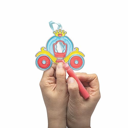 Miniatura 3 de Baker Ross AT943 - Bolígrafos de pintura Suncatcher - Paquete de 12, colores del arcoíris, ideales para decoración de ventanas, actividades