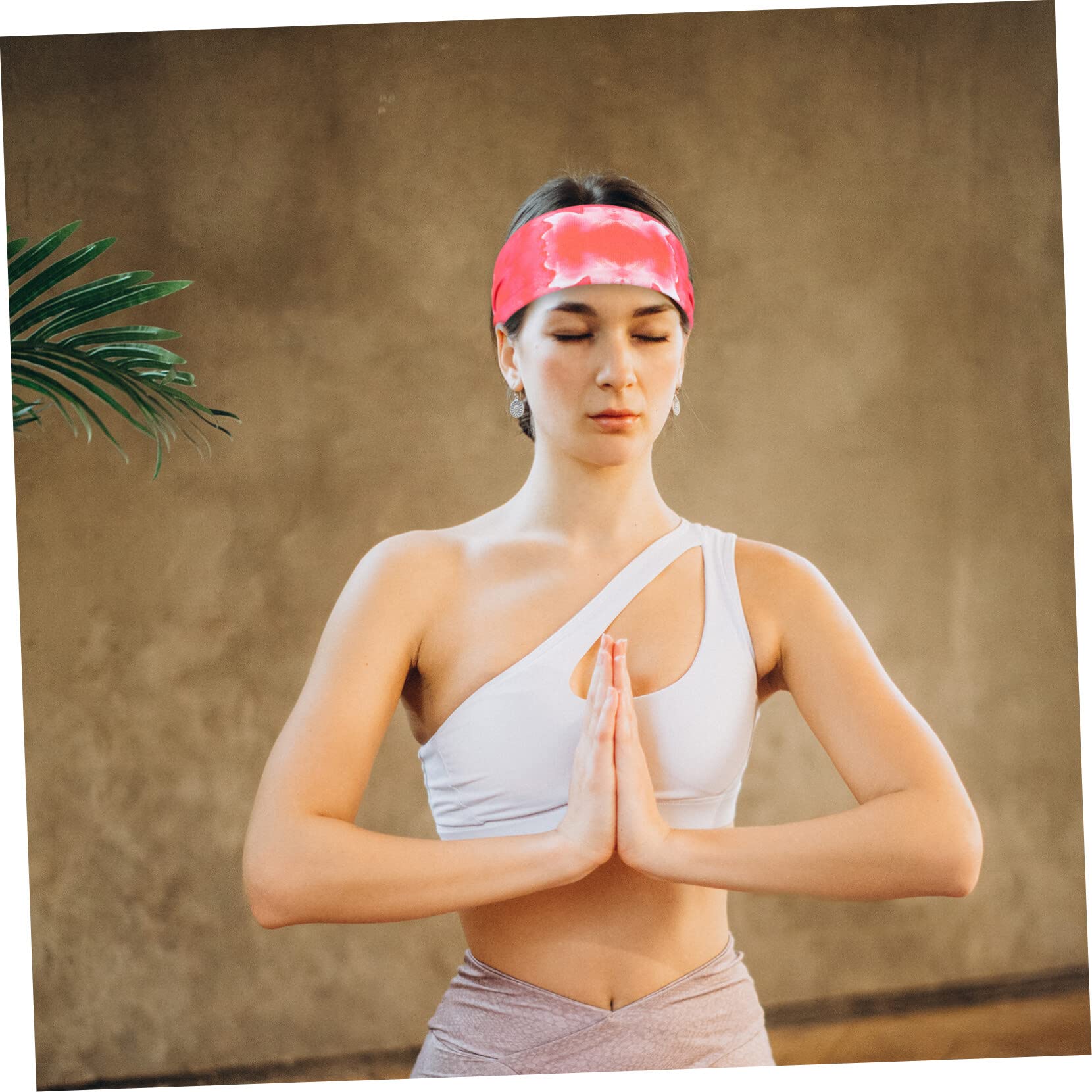 INOOMP 12pezzi Fasce Sportive Antiscivolo Per Allenamento Fasce Per Stile Tie-dye Comfort e Stabilità Per Yoga Corsa e Fitness