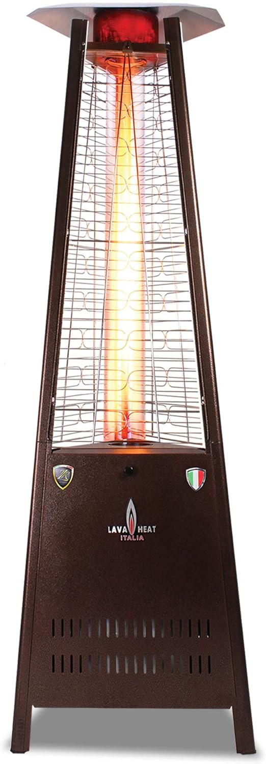 Lava Heat Italia LITE KD ALINE Patio Heater Triangle Commercial Flame Propane