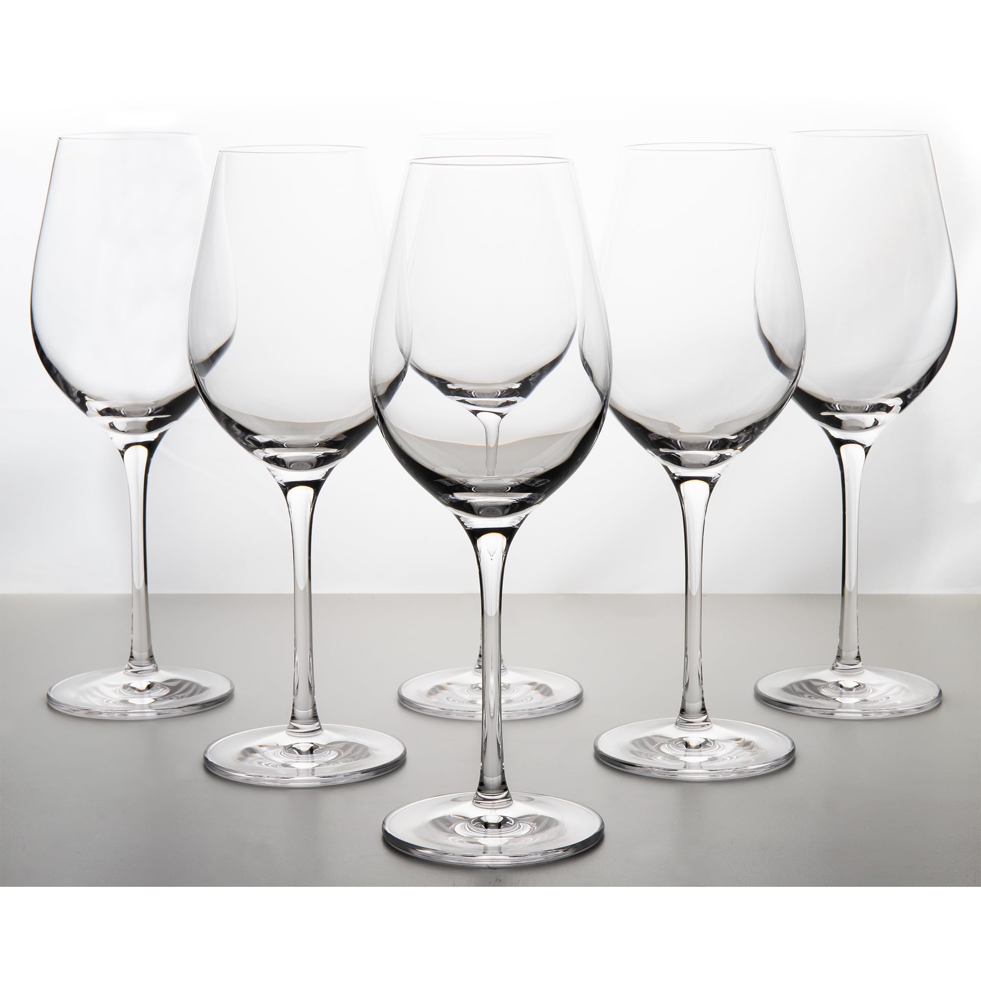 Cofan Pack de 6 copas jerezanas | Copas catavino de cristal con tallo alto | Capacidad: 30 cl | Copas catavinos | Perfectas para vinos y licores