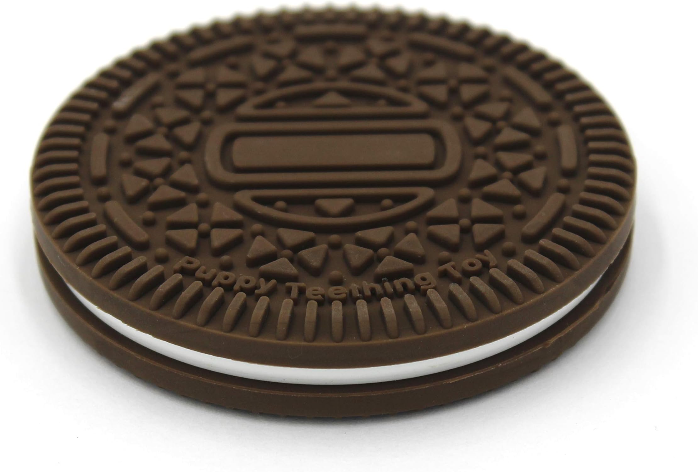 Super Soft Teething Dog Toy by L'chic (Oreo)