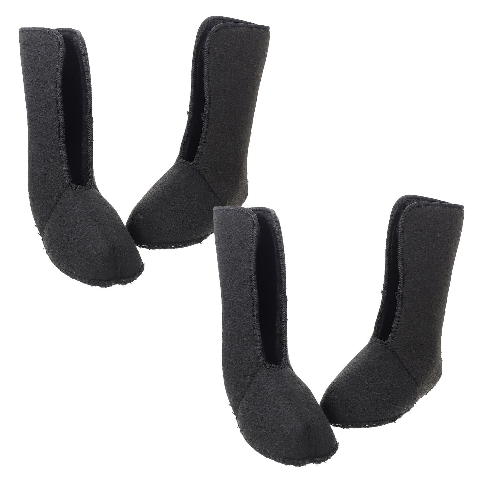 GANAZONO Semelles Intérieures Doublées Chaudes pour Bottes Homme Taille 44, 2 Paires de Semelles de Rechange Moelleuses Antidérapantes, Accessoires Isolants pour Chaussures de Pêche