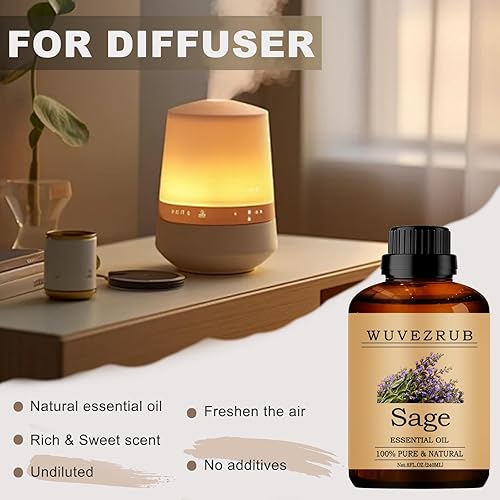 Miniatura 247 de Aceites Esenciales de Orégano, 60ML Aceite Esencial Puro y Natural para Difusor de Aromaterapia - Orégano / 2 Fl Oz