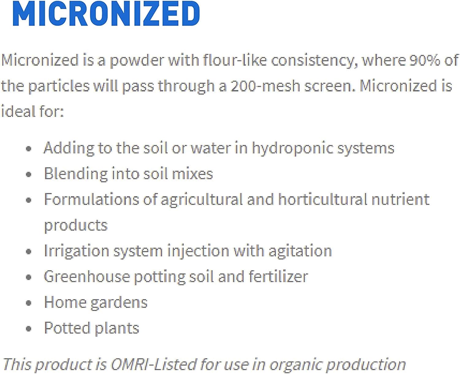 Azomite Micronized Bag, 44 lb (2-Pack)