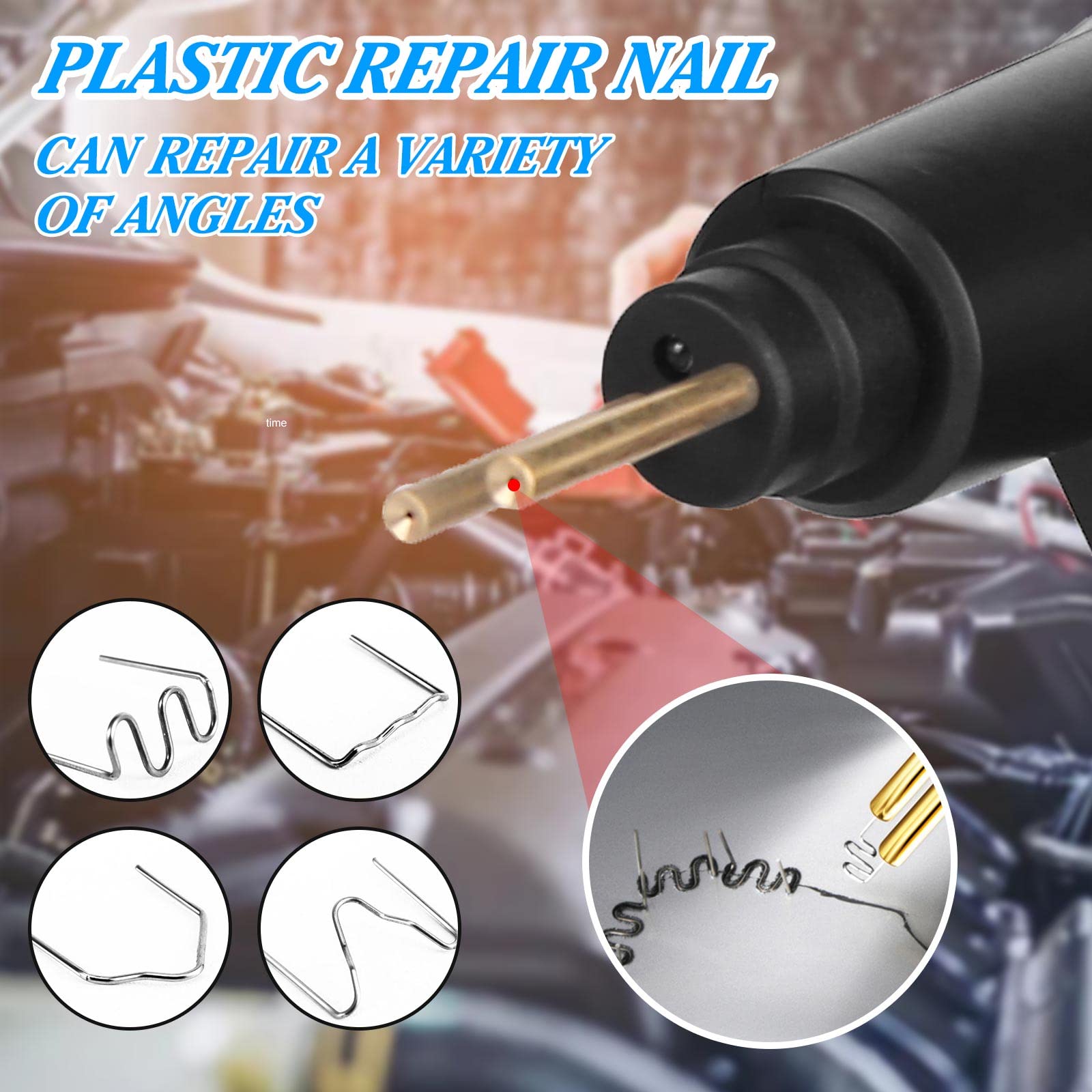 1200 Graffette Saldatura Plastica Per Paraurti Auto - 0.8mm E 0.6mm, Per Riparazioni Fai-Da-Te - Foto 11