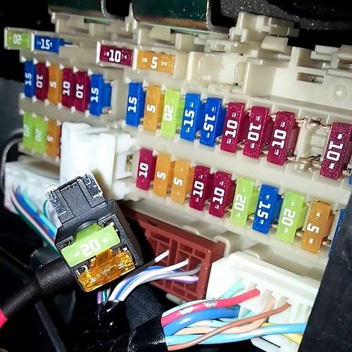 Miniatura 4 de Kodobo Paquete de 100 fusibles automáticos de 30 amperios, APMATM, 32 V, mini cuchilla, fusibles estilo cuchilla de 30 A, fusibles para automóvil,