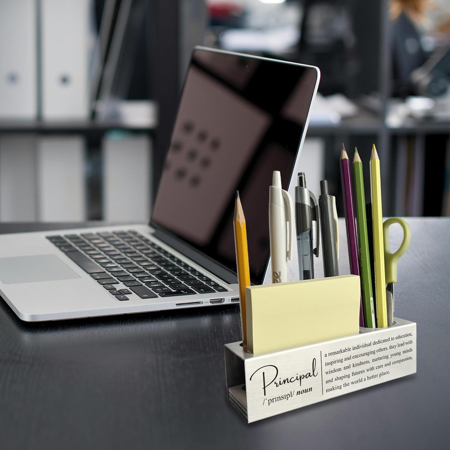 vizuzi Principal Definition, Principal Gifts for Women, Men, Principal Pen Holder, Principal Pencil Holder, Principal Office Supplies, Principal Appreciation Thank You Gifts Pen Holders Zgg24 image 5