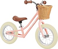 Retrospec Baby Beaumont Balance Bike for Toddlers 18M-3Y - No Pedals, Air-Filled Tires, Adjustable Seat for Boys & Girls