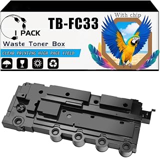 Compatible for Toshiba E Studio 338CS 338CP 388CS 388CP Printers, TB-FC338 Waste Toner Box, High-Yield 40000 Pages, Strong Print Clarity (1 Pack Black)