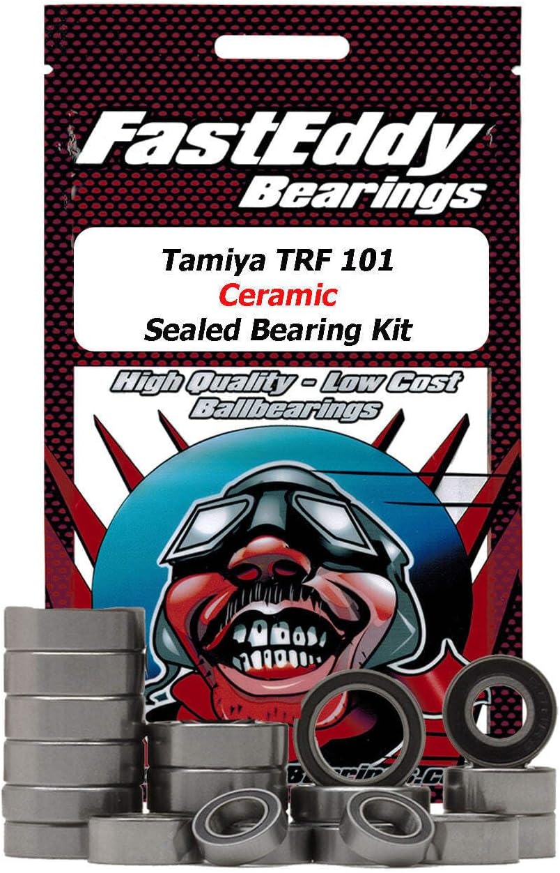 Compatible with Tamiya TRF 101 Ceramic Sealed Bearing Kit