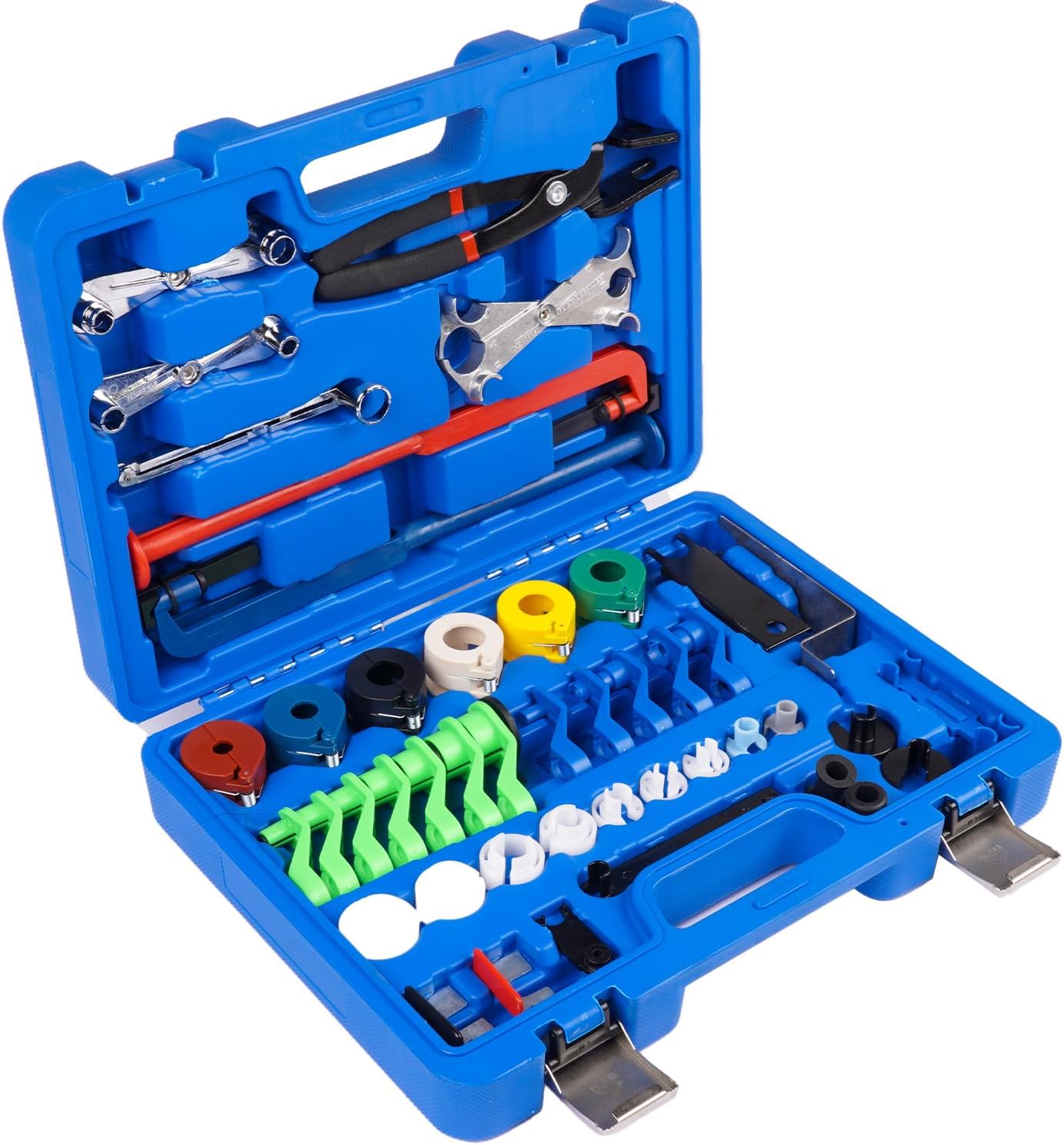 45Pcs Quick Disconnect Tool Set Replacement for Automotive A/C Fuel Transmission Hydraulic Clutch Line T82L-9500-AH 310-038