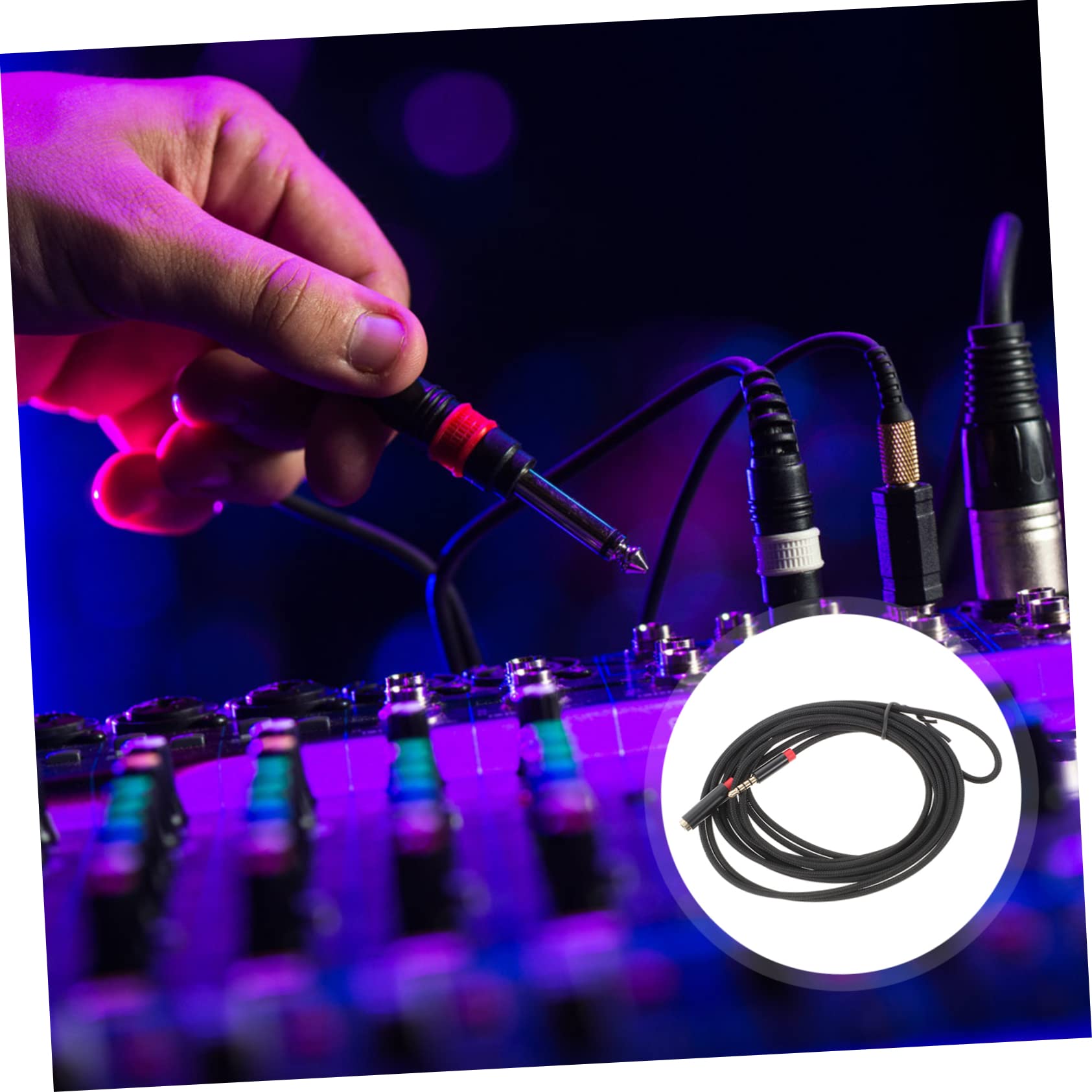 5 Stücke Audio Kabel Männlich Zu Weiblich 3 5mm Verlängerung 1/8 Zu 1/8 Stereo Kabel Für Mikrofon Mischer