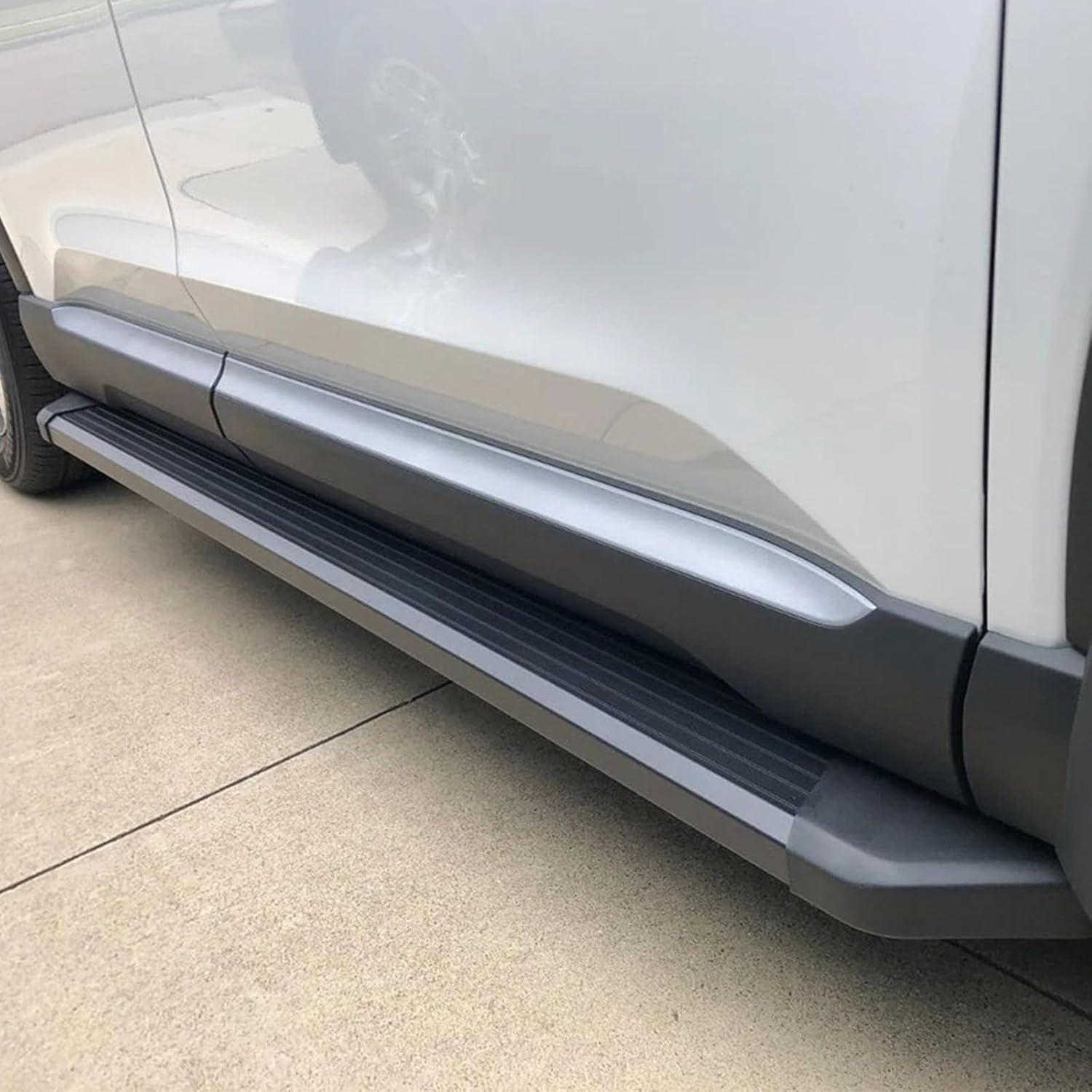 Running Boards Fit for Grand Cherokee L 3-Row 2021-2026 Aluminum Alloy Side Steps Nerf Bars