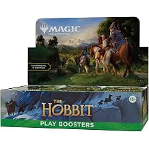 Magic The Gathering | The Hobbit Play Booster Box | 30 Packs + 1 Foil Box Topper Card | Collectible Trading Card Game