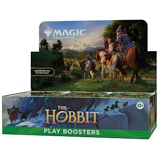 Magic: The Gathering | The Hobbit Play Booster Box | 30 Packs + 1 Foil Box Topper Card | Collectible Trading Card Game - Amazon product rated Grade B