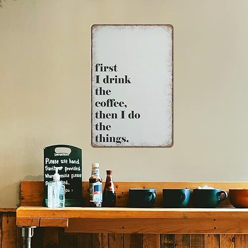 Miniatura 16 de Letreros creativos de lata con definición de agente inmobiliario, divertido letrero de metal retro para decoración de pared para el hogar, jardín