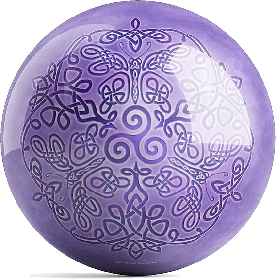 OTB Brigid Ashwood Celtic Butterfly Bowling Ball UNDRILLED