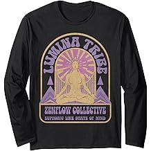 Ropa est&eacute;tica Ropa de calle vintage retro Camiseta de manga larga Yoga para hombre y mujer