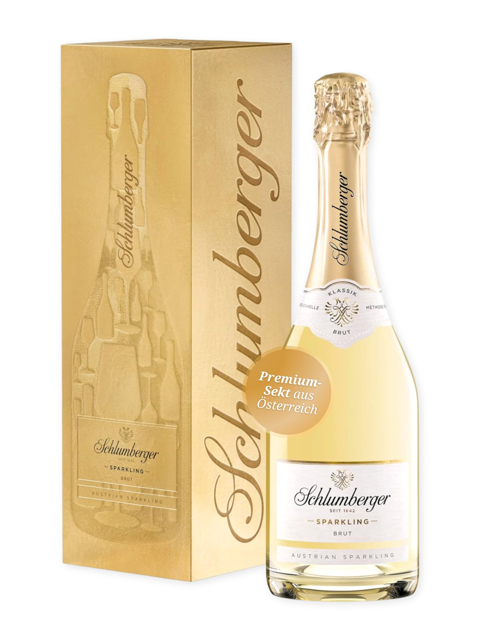 Schlumberger Sparkling Brut Geschenkverpackung 0,75 l