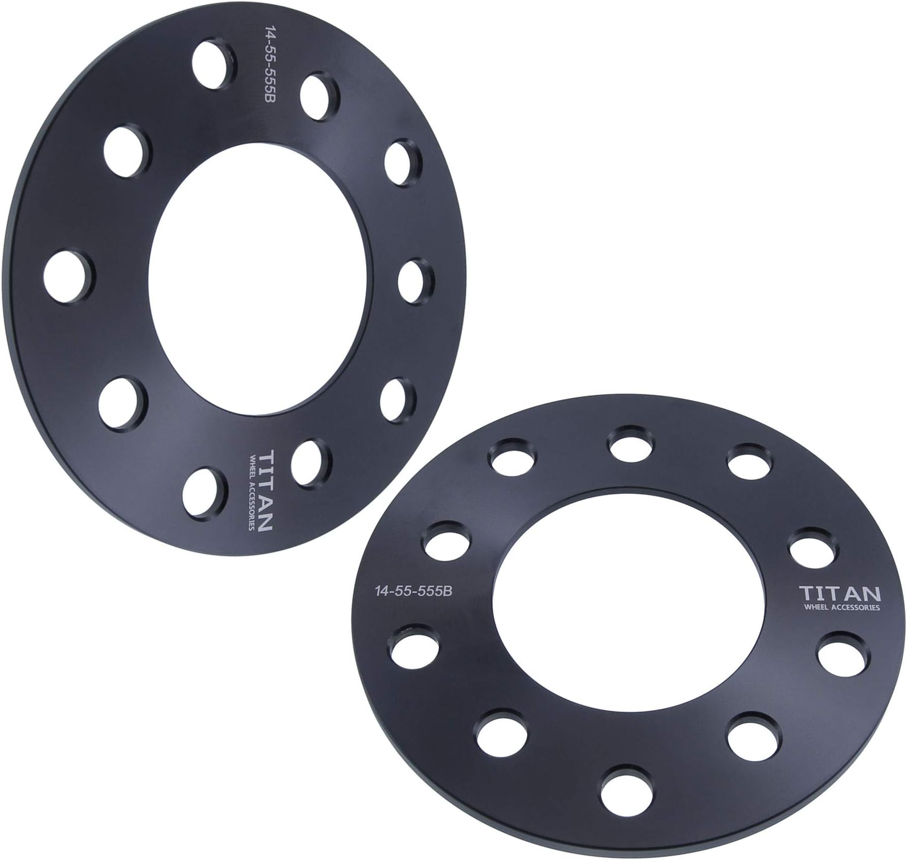 4pc 1/2" Billet Wheel Spacers 5x5 or 5x127 Bolt Pattern