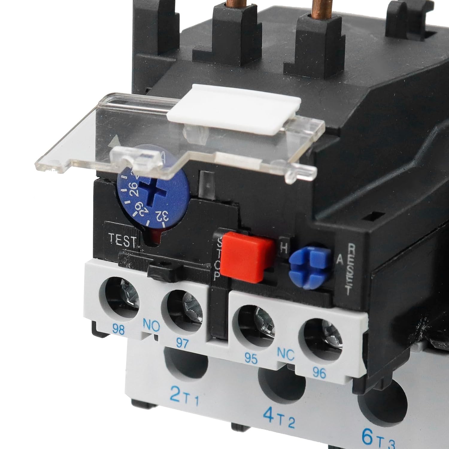 Antrader Thermal Overload Electric Overload Relay,23-32A,1Pcs | Thermal Overload Relay for Protecting the Phase Break
