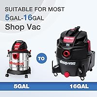 Vista 4 de Shop-Vac Filtro de cartucho de alto rendimiento 90350/90304/90344, se adapta a la mayoría de aspiradoras Shop-Vac en húmedo/seco de 5 a 16 galones