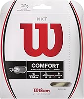 Vista 8 de Cuerda de tenis Wilson NXT - Juego y carrete de 200 m