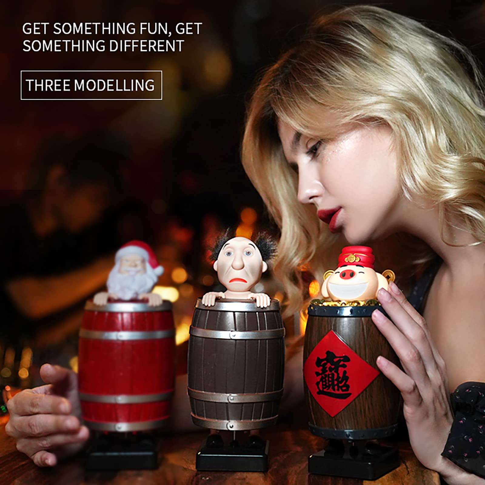 Funny Cigarette Holder, Cigarette Dispenser Pop Up, Creative Spoof Cigarette  Box, Santa Claus in The Wooden Barrel Cigarette Box Figurines Statue  Cigarette Case for Christmas Party Home Decor : Amazon.com.au: Clothing,  Shoes
