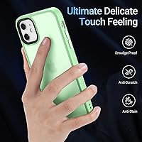 Vista 97 de Yriklso Strong Magnetic Case for iPhone 11 [Compatibilty with MagSafe] Protective Shockproof Cover Phone Case for iPhone 11 6.1" Frosted Purple