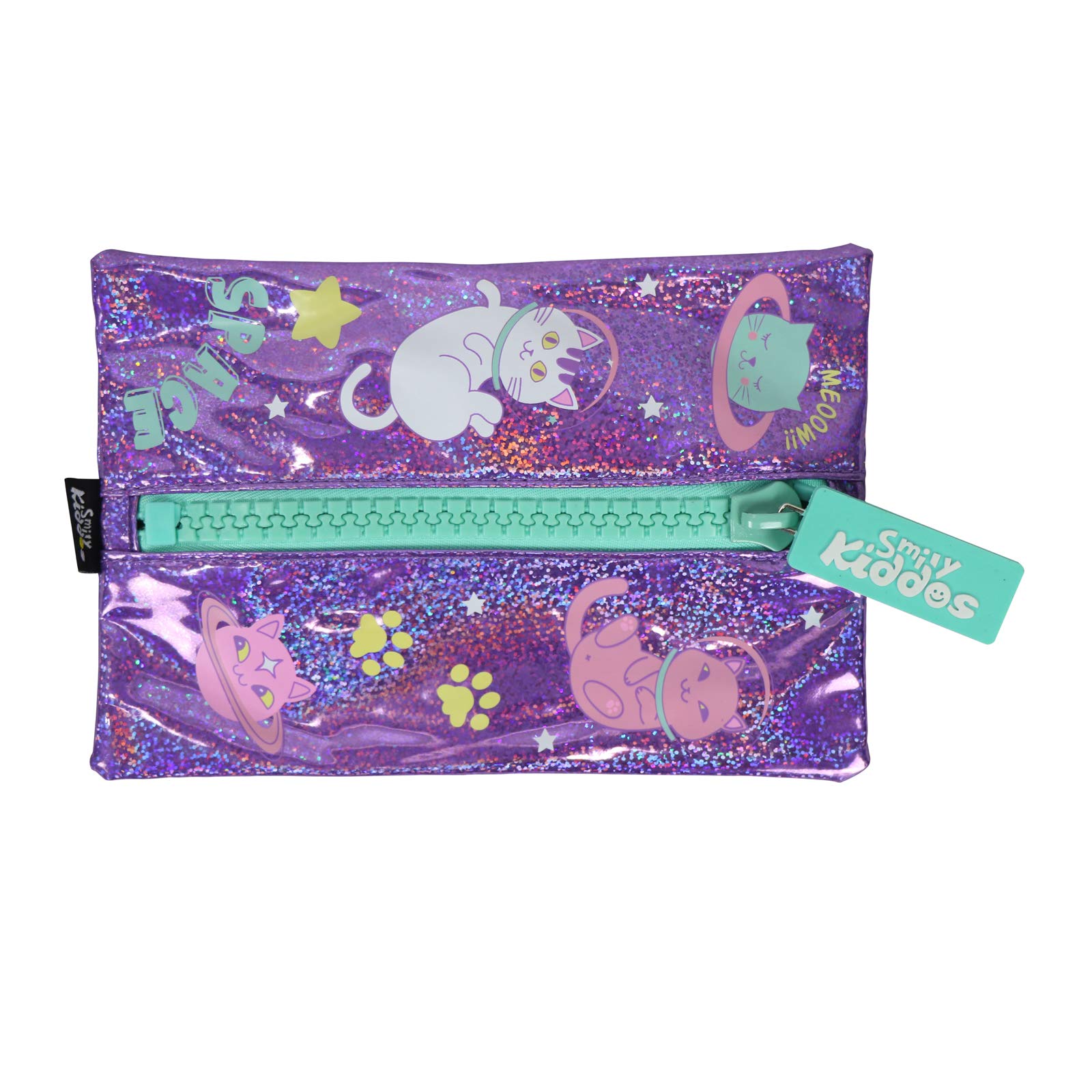Smily Kiddos Big Zipper-Space Cat | Best Pencil Pouches for School Kids Girls Boys Big Zipper Pencil Case for Boys Girls Kids Best Return Gifts for School Kids Boys Girls (B07VTM4MNT) Amazon Price History, Amazon Price Tracker