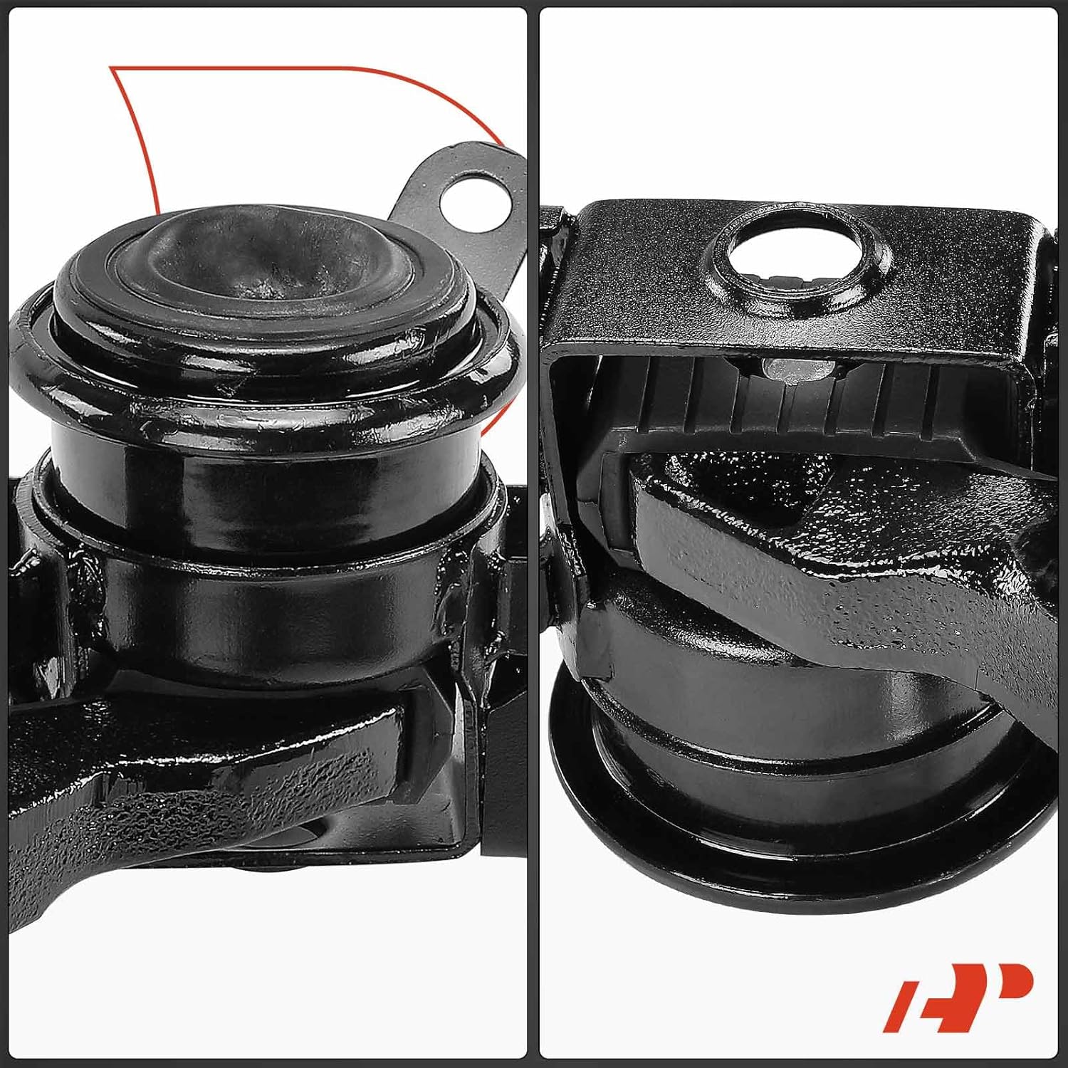 A-Premium Engine Motor Mount and Torque Strut Mount Kit Compatible with Toyota Prius C 2012-2019 1.5L, Hydraulic, Set of 3