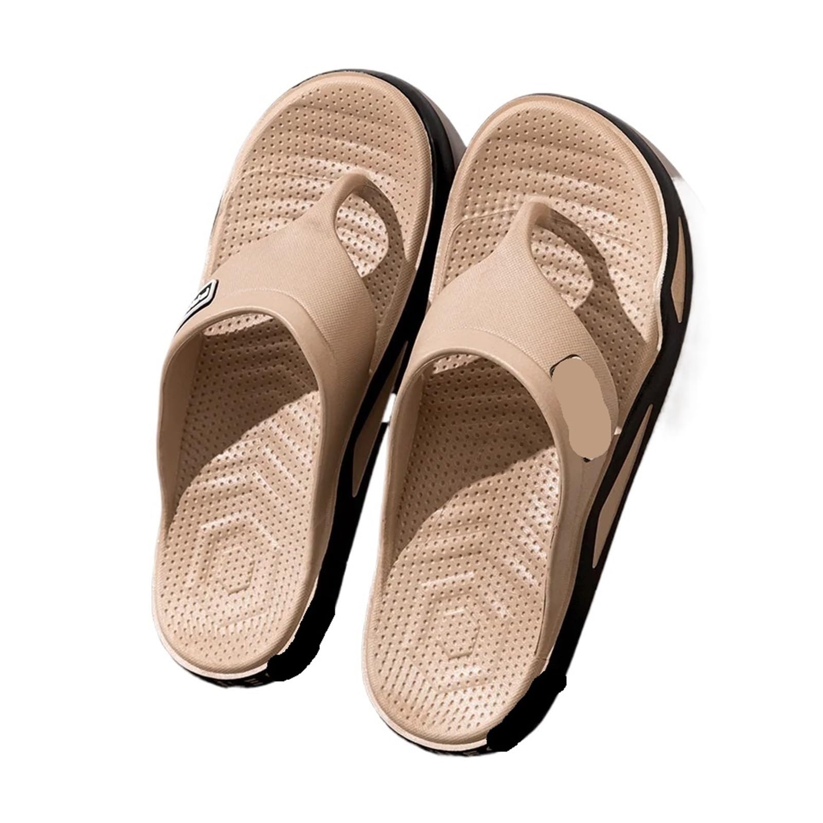 Chanclas unisex de moda verano for interiores y exteriores, sandalias playa | Khaki,39