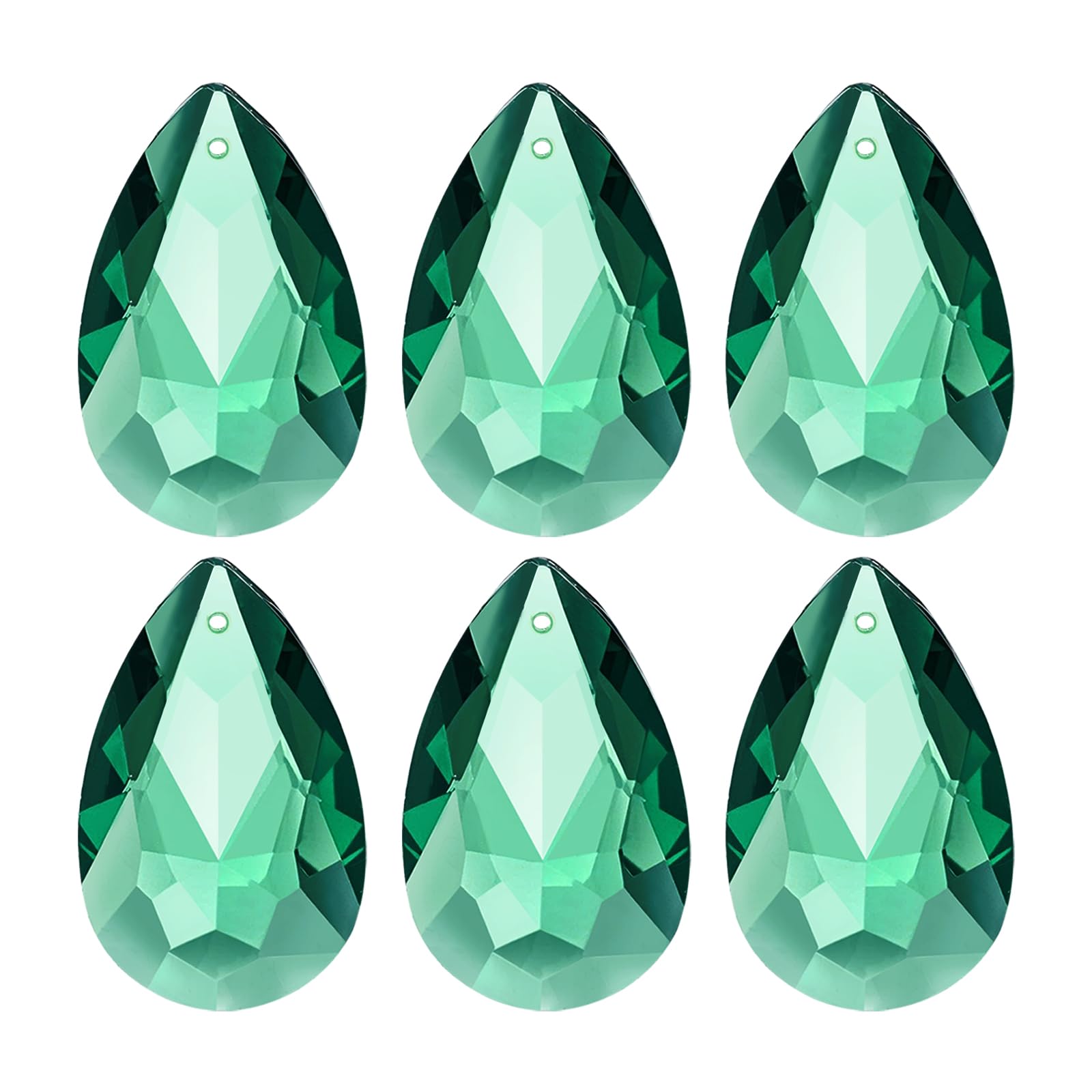 Suspensions en cristal K9 PATIKIL vert 38mm pendentif pour lampe et loisir créatif