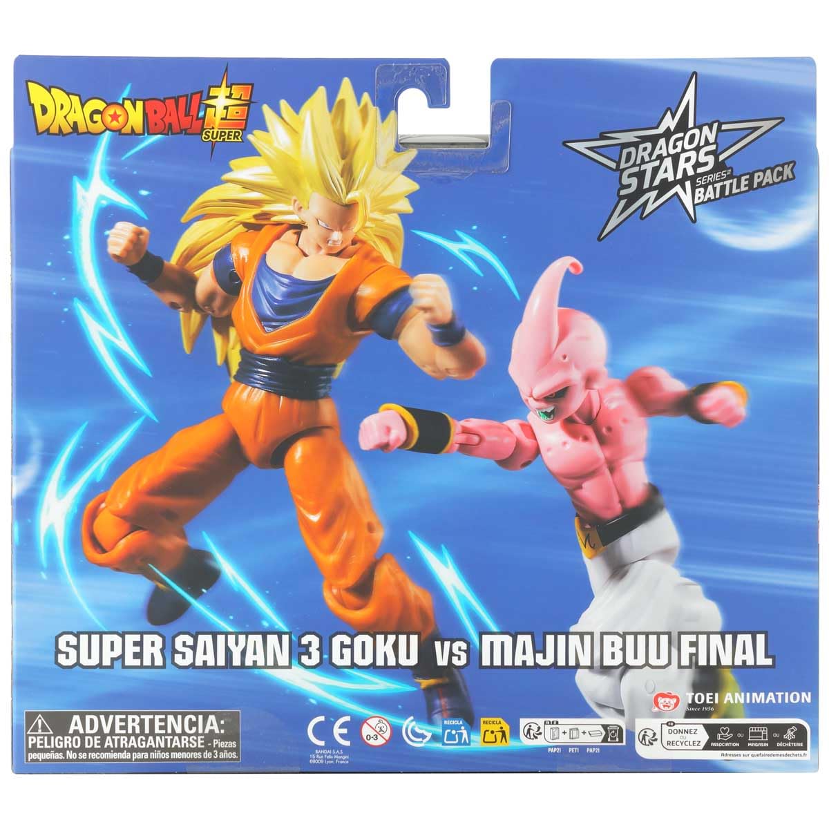 Dragon Stars Series - Dragon Ball Super - Super Saiyan 3 Goku vs Majin Buu