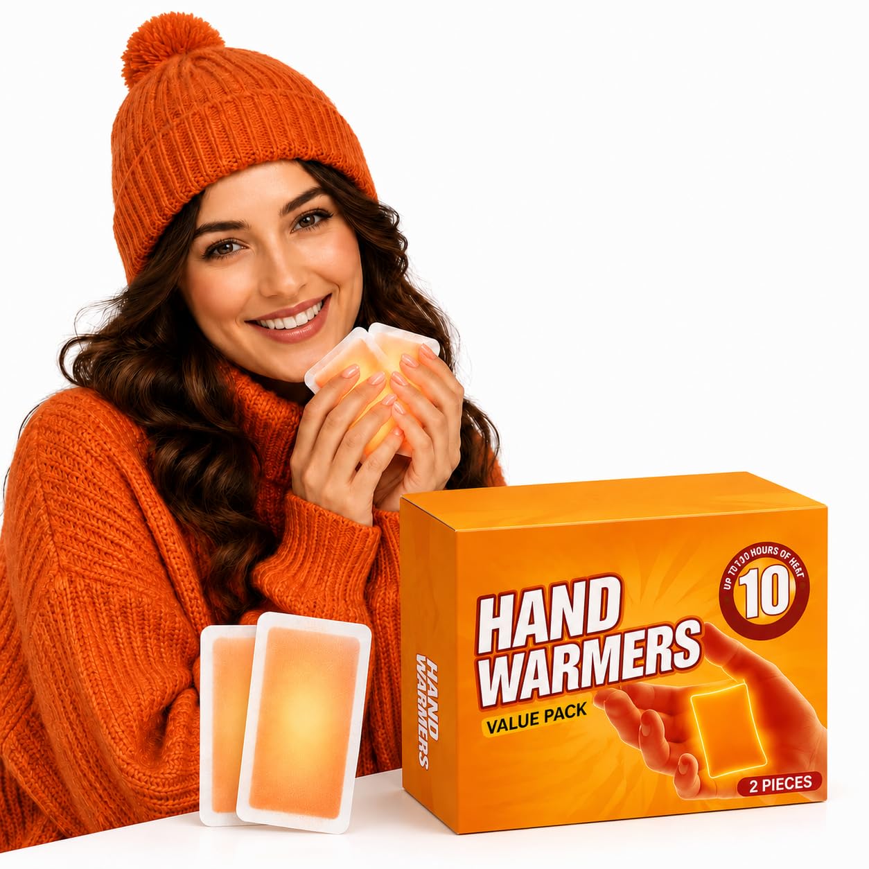 Self Heating Hand Warmers Pack of 20 | Air Activated Disposable Heat Patches for Hands & Body | Long Lasting Winter Heat Pads for Travel, Camping, Trekking & Outdoor Activities-image-5