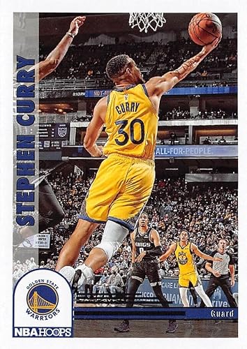 Stephen Curry 2022 2023 Hoops Basketball Series Mint Tribute Subset Card #294 Picturing Him in His Yellow Golden State Warriors Jersey
