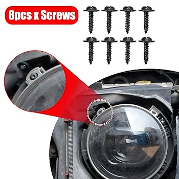 Amazon | X AUTOHAUX 丸型ヘッドライト取付金具 リングヘッド