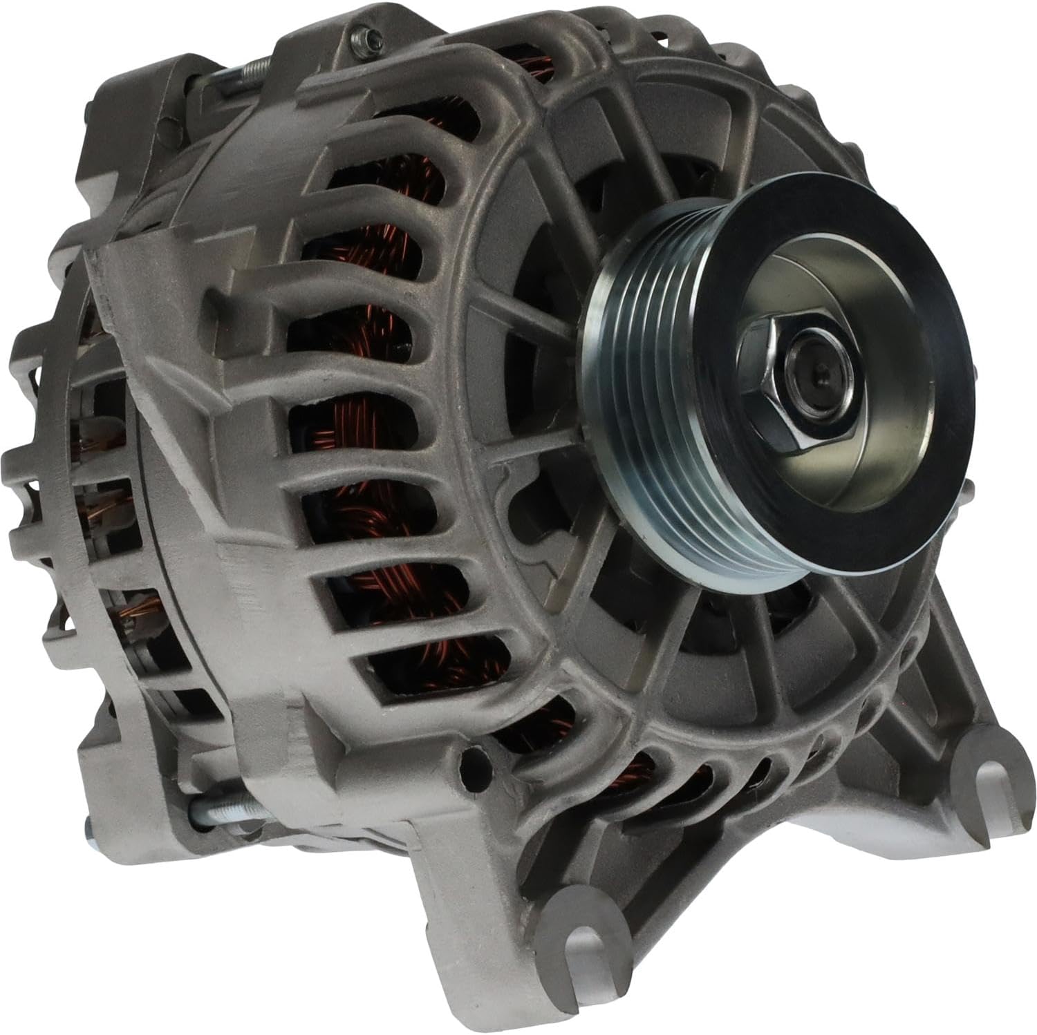New 135A Alternator Compatible With Ford E-450 E-350 Super Duty 6.8L 5.4L 2004-2008, E-350 E-150 Club Wagon 5.4L 04-05, E250 E150 4.6L 5.4L 04-08 7C2T10300AA 7C2TAA 7C2Z10346AA