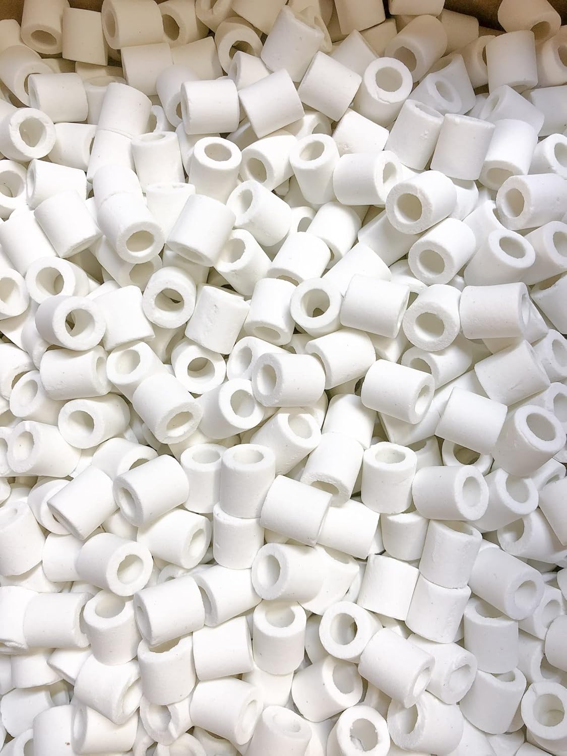 Wave Point Grade A Premium Bulk Bio Ceramic Rings Filter Media for Aquarium Koi Fish Pond Reef Filter