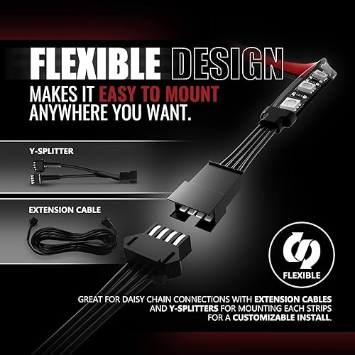 Miniatura 3 de Kit LED para motocicleta Aura, 10 piezas