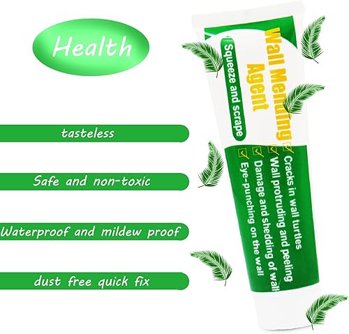 Miniatura 2 de Kit de reparación de paneles de yeso, kit de parches de reparación de pared, parche para paneles de yeso (2 pulgadas + 4 pulgadas)* 1, agente