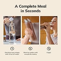 Vista 7 de Ka’Chava Batido Nutricional Todo en Uno, Sabor Fresa, 15 Porciones, Más de 85 Superalimentos y Nutrientes, Bebida de Proteína en Polvo a Base